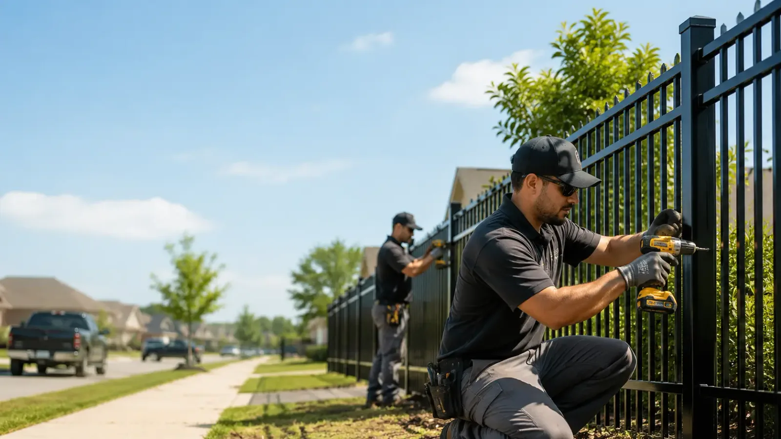 Metal Fence Installation in Weston, NE